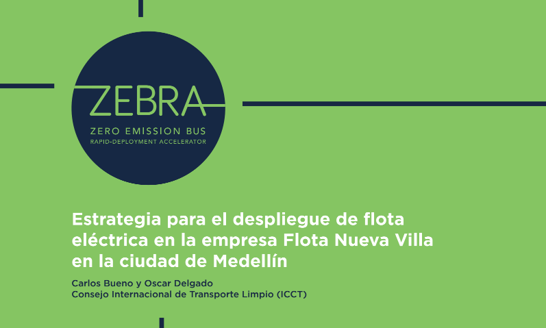 Estratégia para el despliegue de flota eléctrica en la empresa Flota Nueva VIlla en la ciudad de Medellín