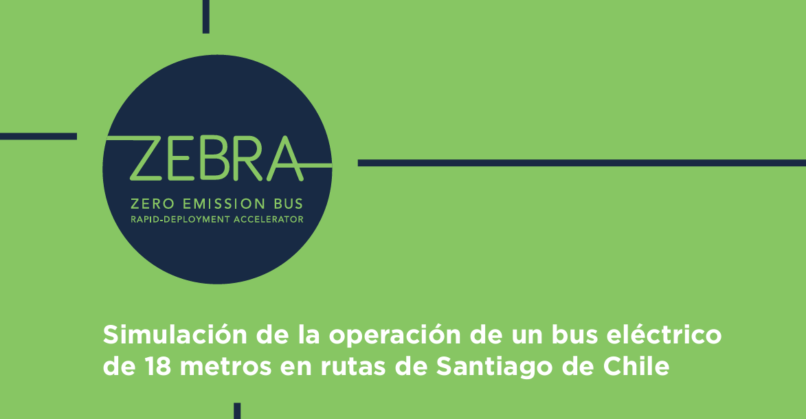 Simulación de la operación de un bus eléctrico de 18 metros en rutas de Santiago de Chile