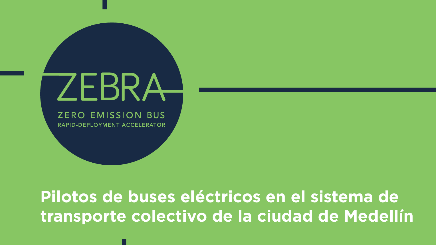 Pilotos de buses eléctricos en el sistema de transporte colectivo de la ciudad de Medellín