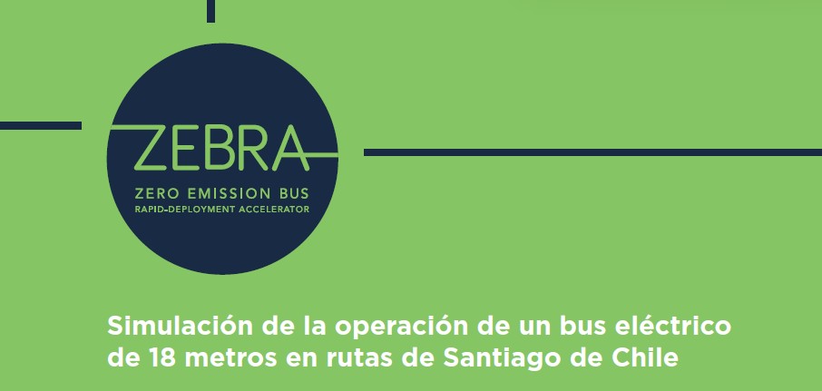 Simulation of the operation of an 18-meter electric bus on routes in Santiago, Chile