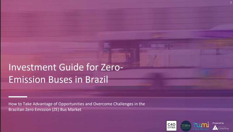 Guía de Inversión para Autobuses de Cero Emisiones en Brasil
