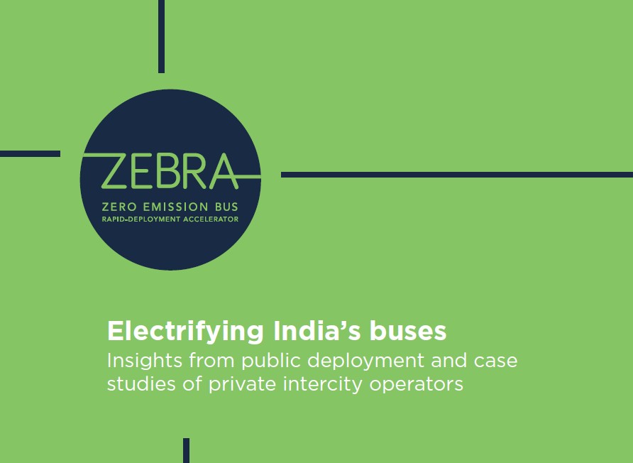 Eletrificando os ônibus da Índia: Insights da implantação pública e estudo de caso de operadores intermunicipais privados